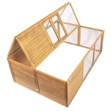 Enclos pliable pour petits animaux Clapier Cage de lapin Enclos extérieur Parc