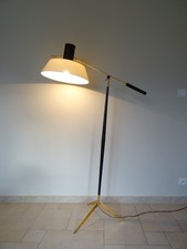 ancien lampadaire LUNEL vintage floor light disderot arlus robert mathieu monix