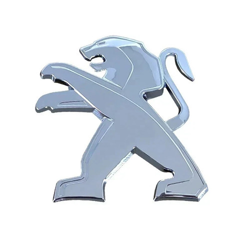 Badge logo métal peugeot - métal,