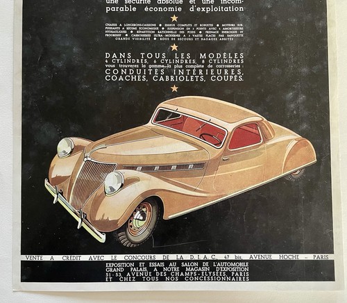 Renault 1937 publicité - 1937,