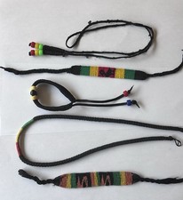 Lot De 5 Articles Vintage Bracelet Et Collier Afrique Africa African Éthiopie