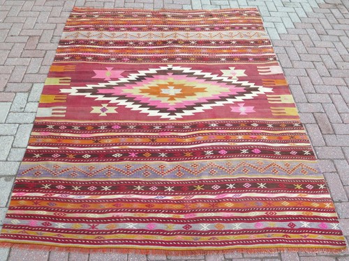 Tapis vintage turc fait main