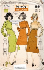 1970s Vintage Couture Motif