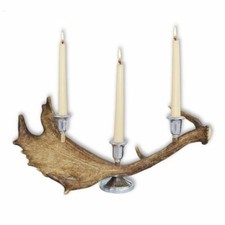 Bougeoir avec vrai bois de