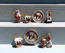 Série complète de fèves SERVICE A CAFE EGYPTIEN 2002 Filet or * 206