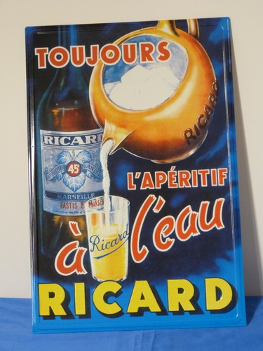 Grande plaque publicitaire - , en