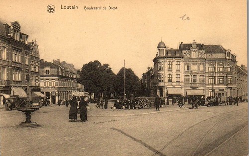 Belgique louvain carte - belgique,