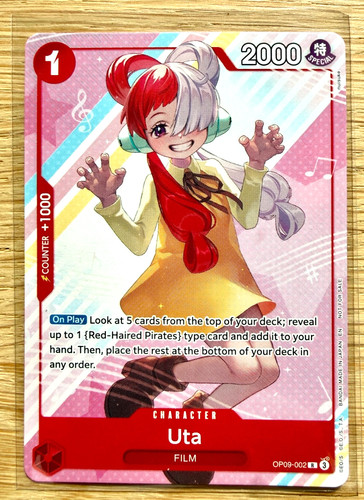 Carte one piece uta - one,
