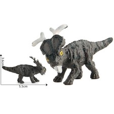 12 pièces dinosaure modèle éducatif en plastique simulé dinosaure jouet
