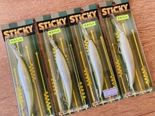 Neuf, Smith Sticky 3/STICKY Set of 4 Bass Seabass Old Minnow