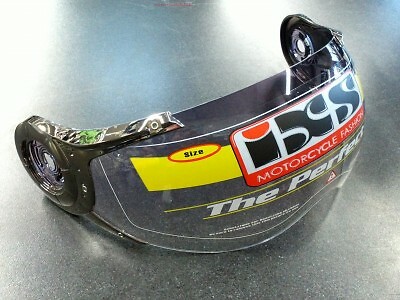 Visiere fume casque ixs - visiere,