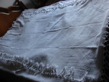 ANCIEN COUVRE LIT DESSUS DE LIT COTON 163/194- 1 personne