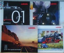 Catalogue MARKLIN lot de 4 - Locomotives de Légende - Big Boy - BR 01 - BR 38