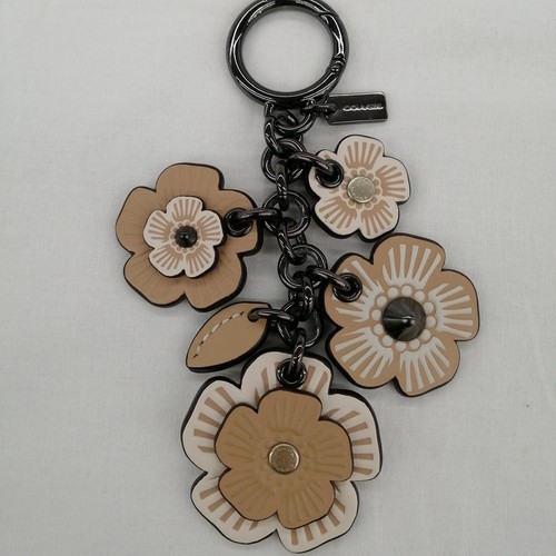 Porte clés coach tea - coach, rose