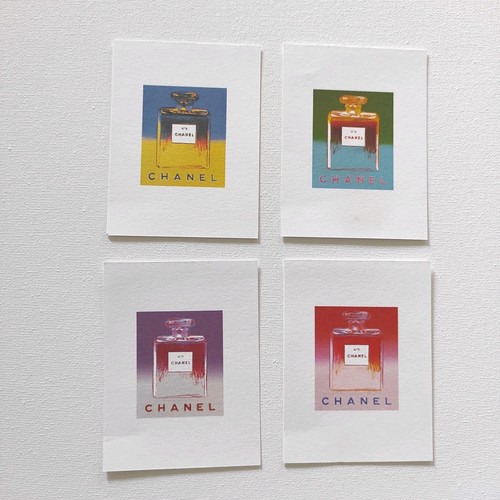 Vintage chanel cards - no, 5