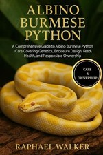 Raphael walker albino burmese - raphael,