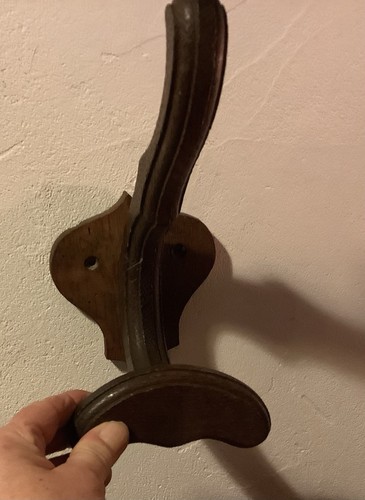 Antique wooden hanger - antique,