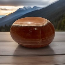 OEUF  EN PIERRE ONYX  AGATE