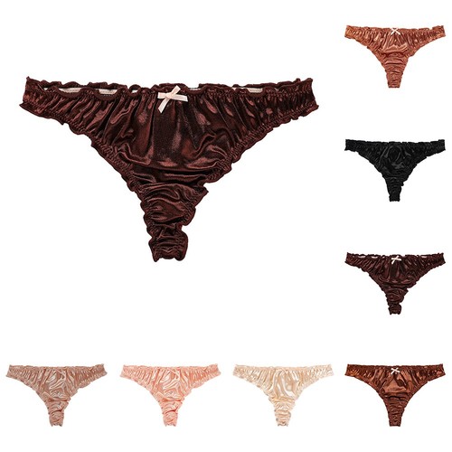 String satin soie culotte - soie, g