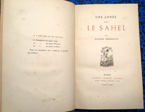 1874 une annee dans - le, sahel