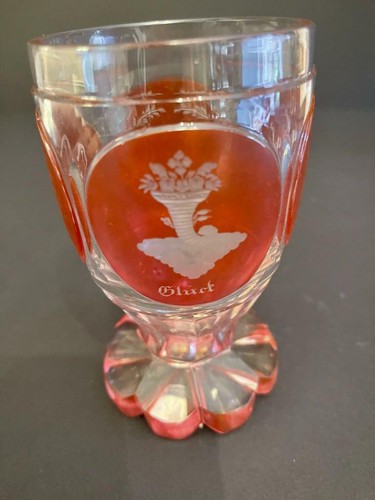 German ruby cut - , clear
