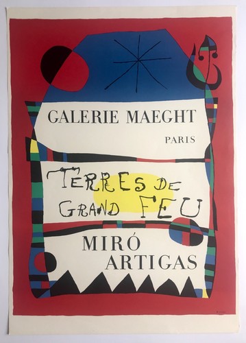 Joan miro terres grand feu - de,