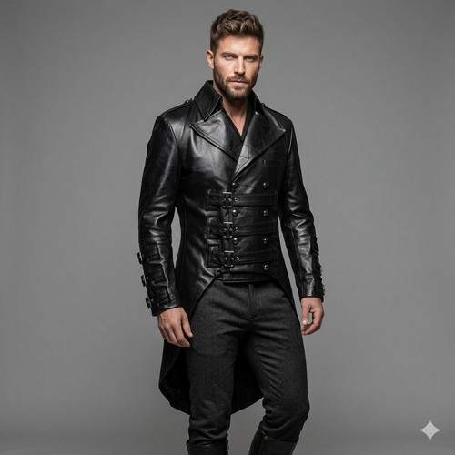 Manteau arrière noir pour