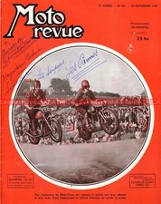 MOTO REVUE  957 Moteur JAP MORETTI 125 FUCHS FM 40 Eclaté moteur YDRAL 125 1949