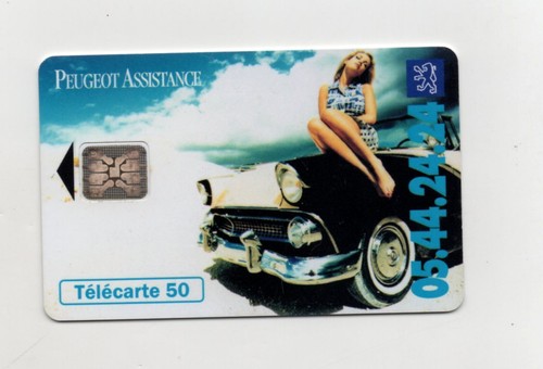 Télécarte peugeot - télécarte,