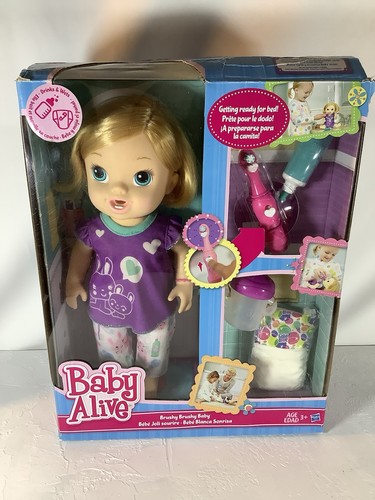 Baby alive - alive, brushy