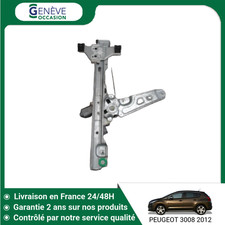 🇫🇷 MECANISME LEVE-GLACE AVANT GAUCHE PEUGEOT 3008 ➤9221FF ♻️