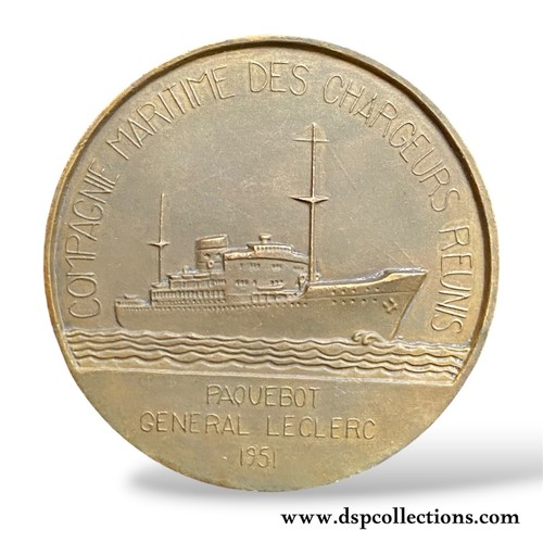 Médaille bronze paquebot - 🔝médaille, bronze,