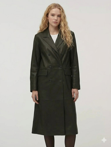 Manteau femme cuir noir - femme,