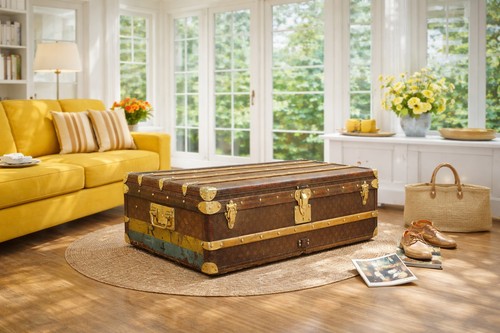 Malle cabine louis vuitton - malle,