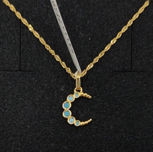 Pendentif chaîne or 18k - et,