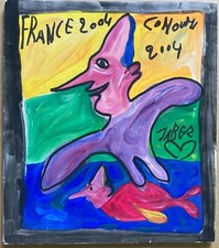 JABER Acrylique, feutre sur