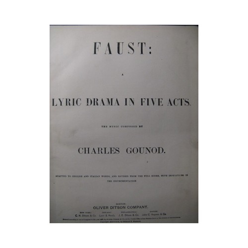 Gounod charles faust - charles,