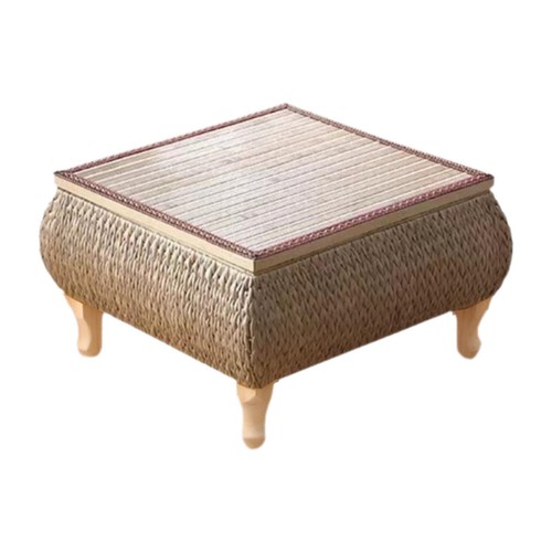 Table basse rotin - table, design