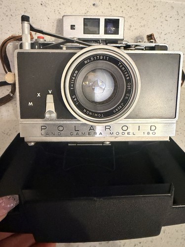 Vintage polaroid land camera - polaroid,