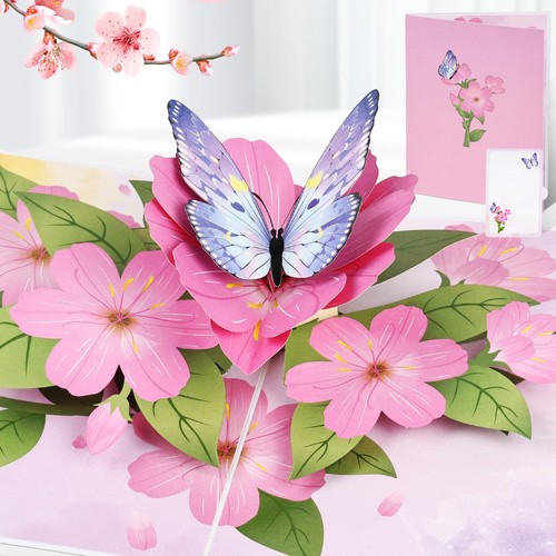 Carte fleur pop - carte,