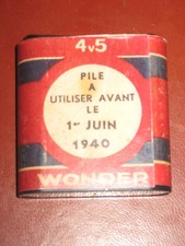 Pile plate classique neuve