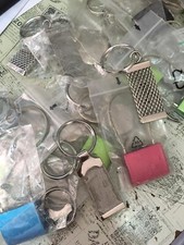 Offre Lot 10 Porte-Clé Assorties en Acier Inoxydable Steal Homme Et Femme