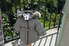 doudoune  tartine et chocolat neuve fourrure neoud 6 mois PROMOTION