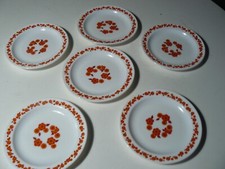 LOT DE 6 ASSIETTES DESSERT