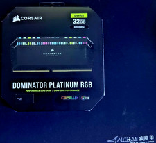 RAM Corsair Dominator Platinum RGB 32 GB (16x2) DDR5 6200Mhz - Intel XMP Ready