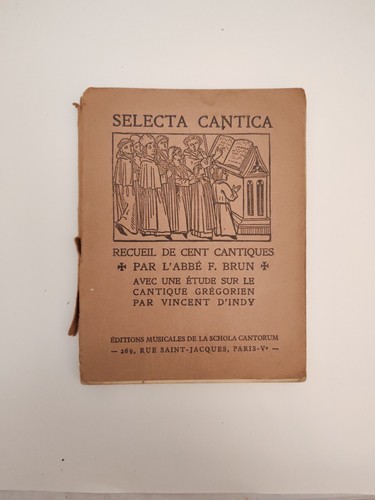 Selecta cantica recueil - recueil, de