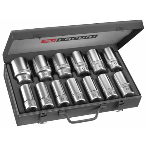 Coffret douille long mm - douille, 6p.long