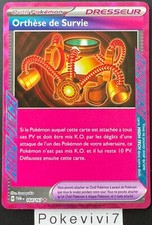 Carte Pokemon ORTHESE DE SURVIE 164/167 HIGH-TECH ACE Rare EV6 TWM FR NEUF