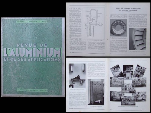 Revue aluminium n 108 - de, l'aluminium