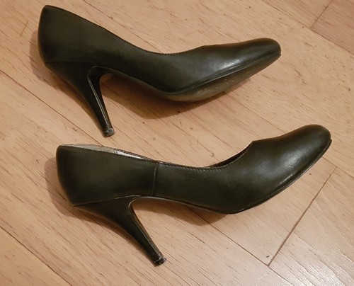 Escarpins cuir noir naf - noir,